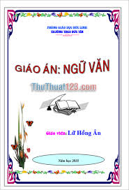 Giáo án của nhà trường