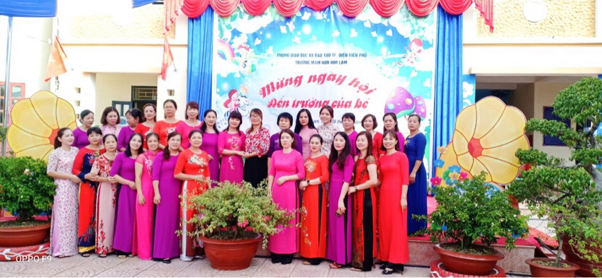 Không khí vui tươi phấn khởi của cô trò trường mầm non Him Lam nhân “Ngày hội đến trường của Bé”