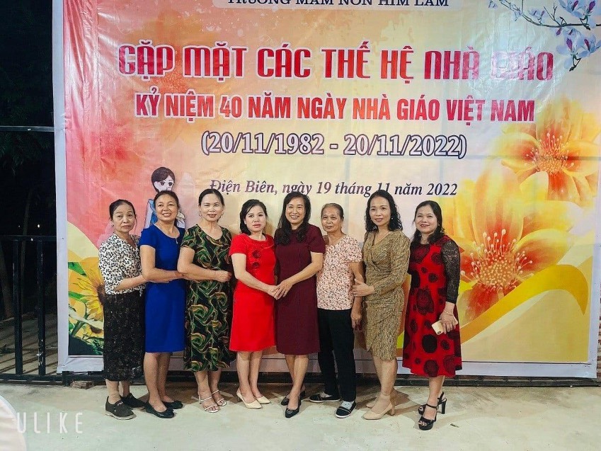 TRƯỜNG MẦM NON HIM LAM TỔ CHỨC GẶP MẶT CÁC THẾ HỆ NHÀ GIÁO