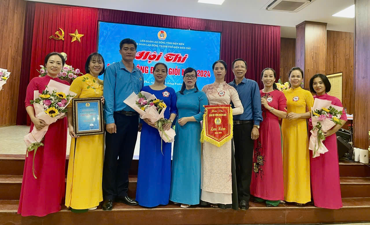 CÔNG ĐOÀN TRƯỜNG MẦM NON HIM LAM VINH DỰ THAM GIA HỘI THI CÁN BỘ CÔNG ĐOÀN GIỎI NĂM 2024