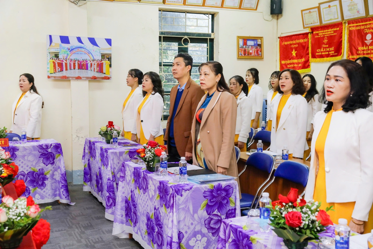 Đại hội Chi bộ lần thứ x trường mầm non Him Lam nhiệm kỳ 2025-2027