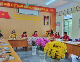 Trường MN Him Lam thực hiện nghiêm túc công tác VSATTP năm 2023-2024