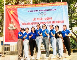 Chi đoàn trường mầm non Him Lam tham gia hưởng ứng “Ngày chạy Olympic vì sức khỏe toàn dân năm 2025”